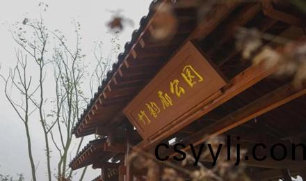 四川(chuan)彭山區竹(zhu)韻(yun)廊公園
