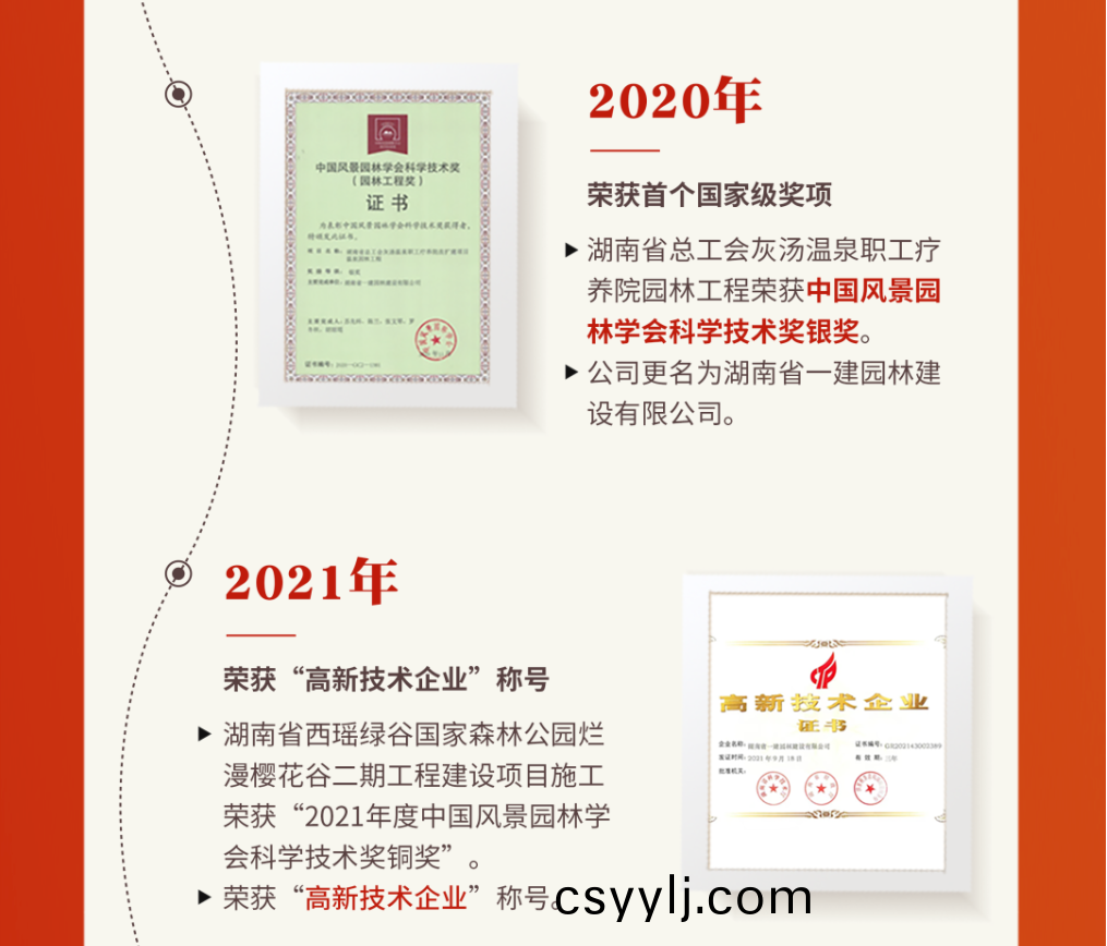 湖南省(sheng)一建園林建設有(you)限公司(si)
